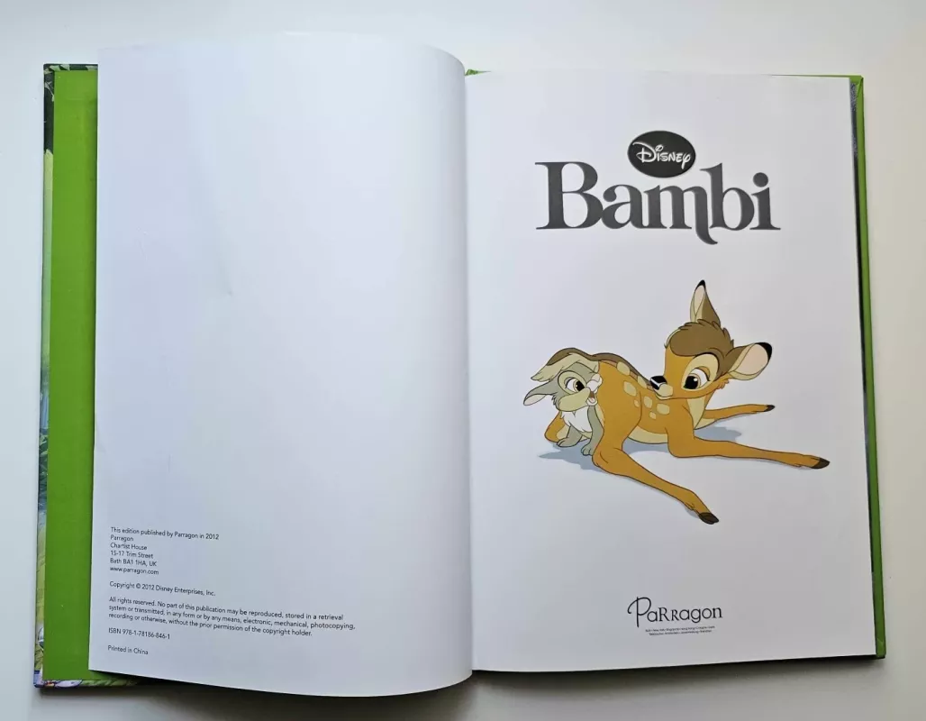 Bambi - Walt Disney, knyga 3