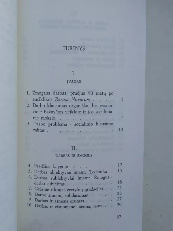 Popiežiaus Jono Pauliaus II enciklika apie žmogaus darbą - Autorių Kolektyvas, knyga 5
