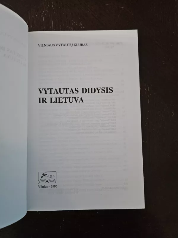Vytautas Didysis ir Lietuva - Autorių Kolektyvas, knyga 3
