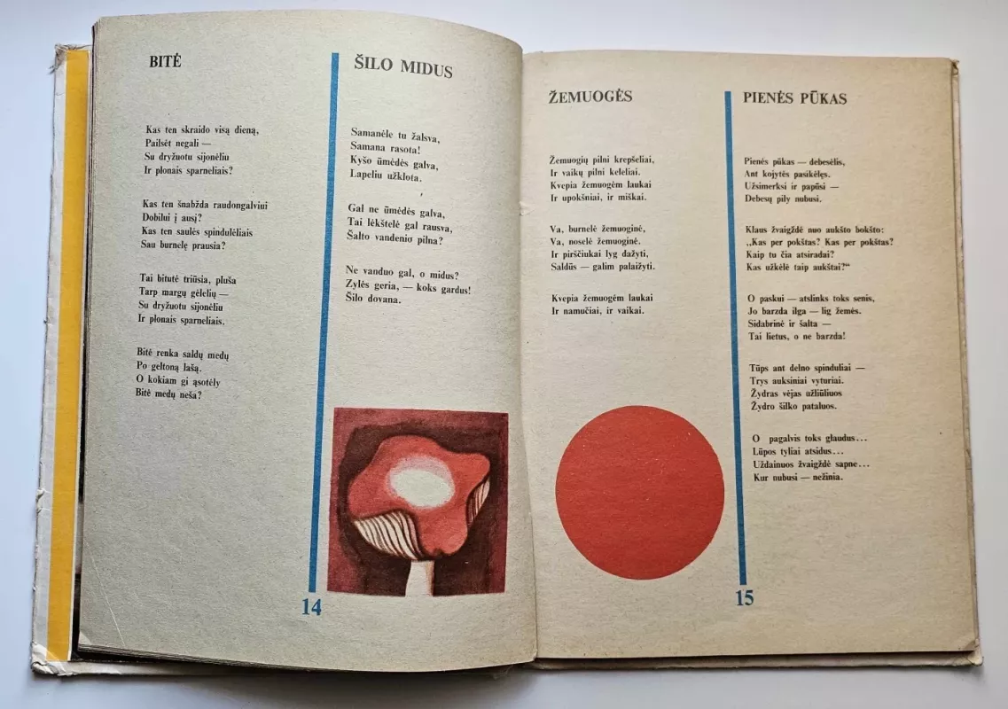 Saulėtos dainelės - Janina Degutytė, knyga 4