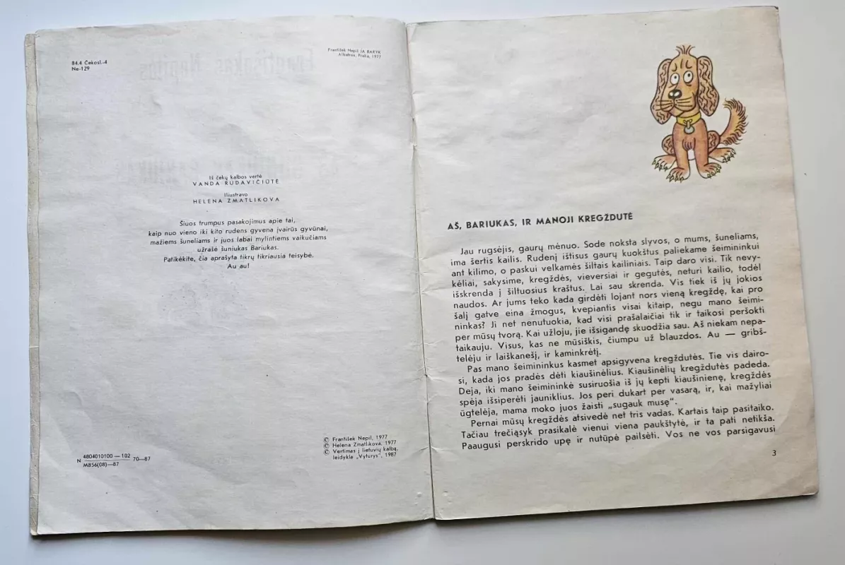 Aš, šuniukas Bariukas - Františekas Nepilas, knyga 4