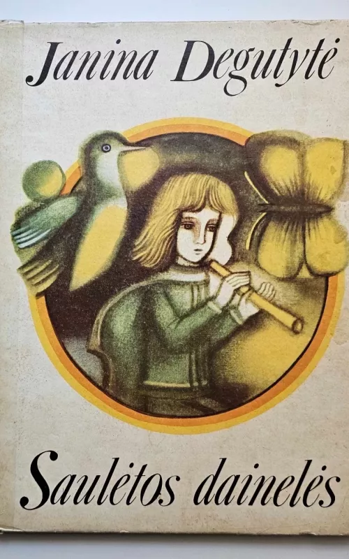 Saulėtos dainelės - Janina Degutytė, knyga 2