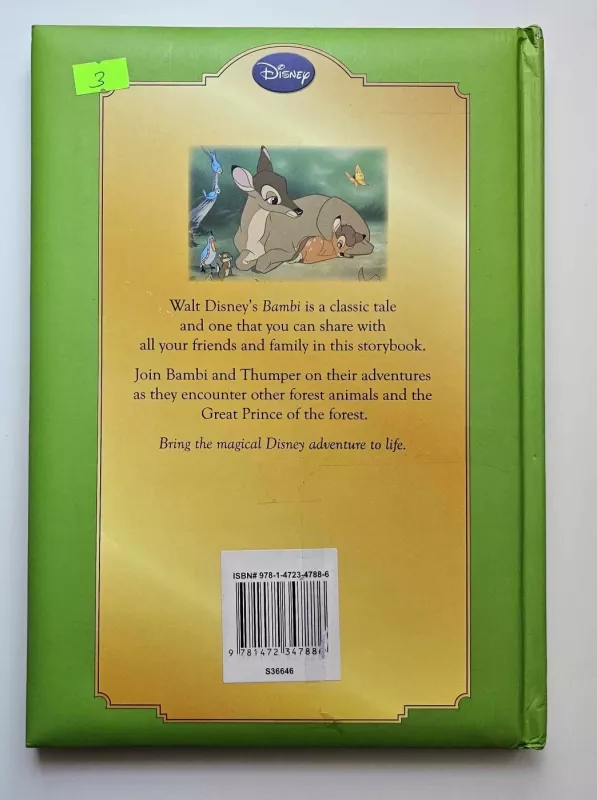 Bambi - Walt Disney, knyga 5