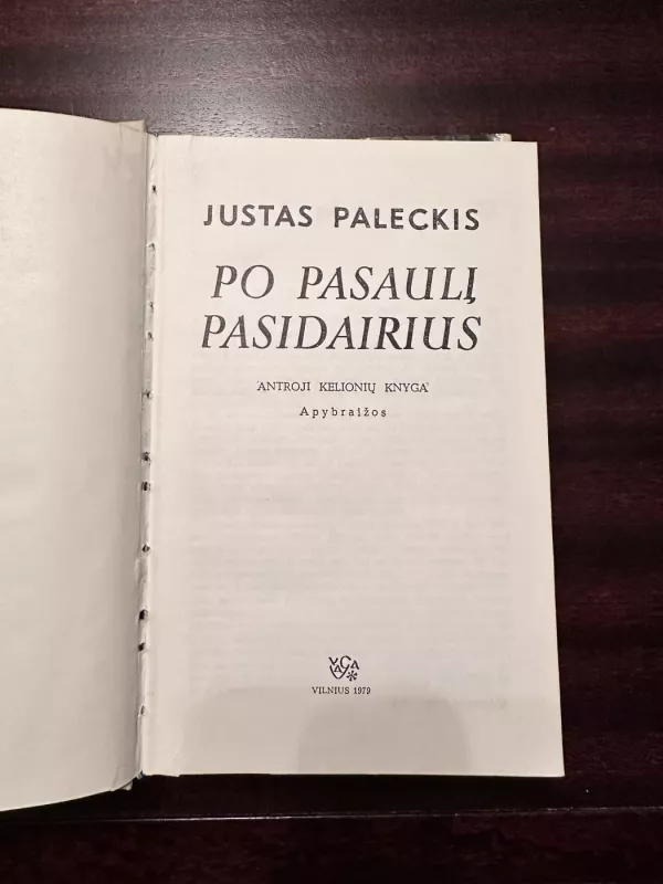 Po pasaulį pasidairius - Justas Paleckis, knyga 3