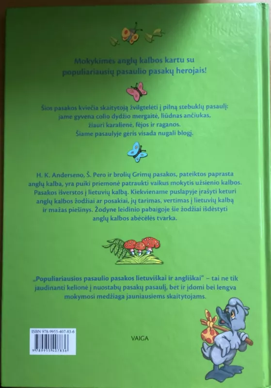 Populiariausios pasaulio pasakos lietuviškai ir angliškai - Autorių Kolektyvas, knyga 3