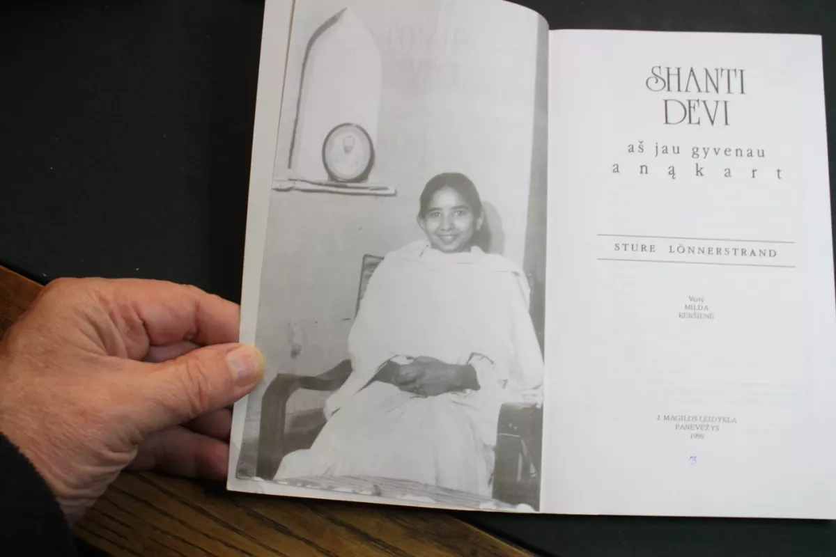 Shanti Devi: aš jau gyvenau anąkart - Sture Lonnerstrand, knyga 3