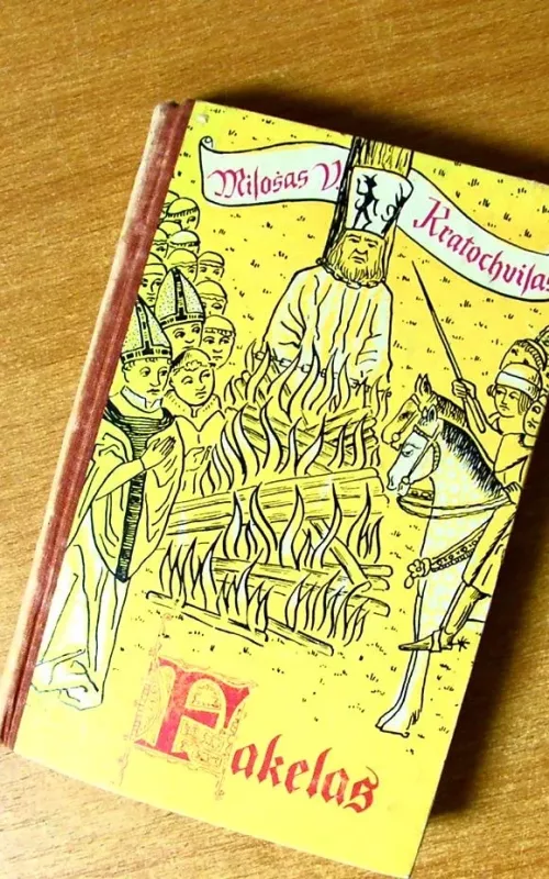 Fakelas - Milošas Kratochvilas, knyga