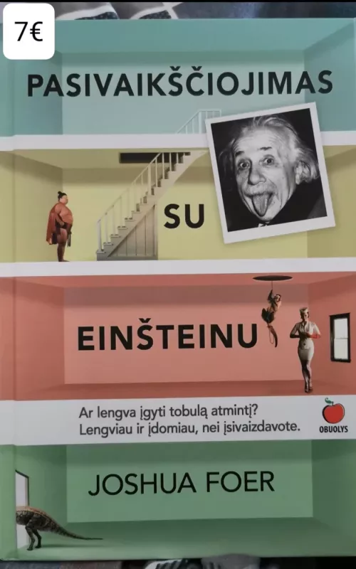 Pasivaikščiojimas su Einšteinu - Joshua Foer, knyga