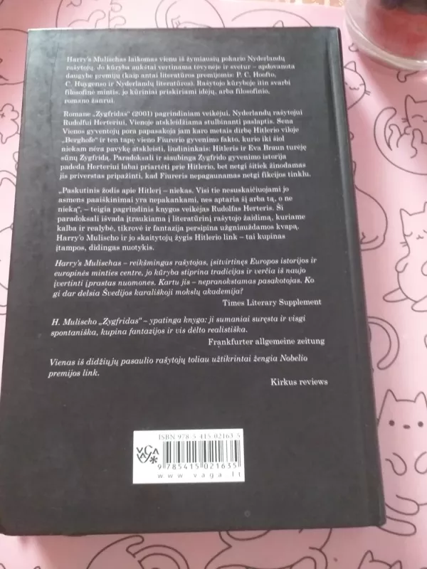 Zygfridas. Juodoji idilė - Harry Mulisch, knyga 3