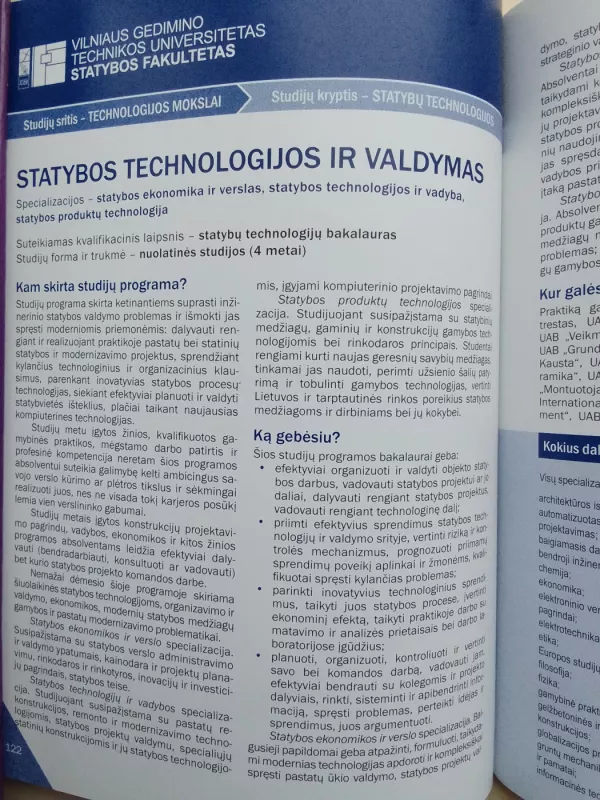 Bakalauro studijos VGTU - Autorių Kolektyvas, knyga 6