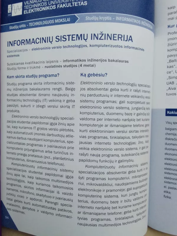 Bakalauro studijos VGTU - Autorių Kolektyvas, knyga 4