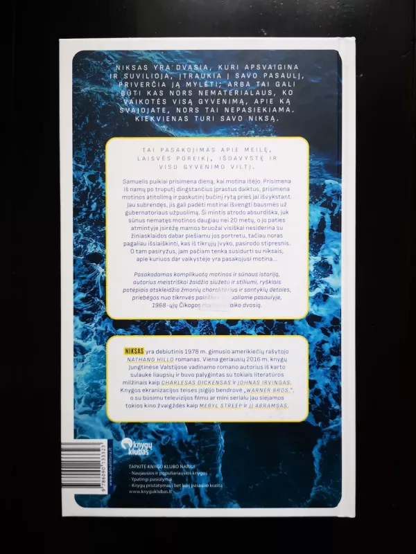 Niksas - Nathan Hill, knyga 3