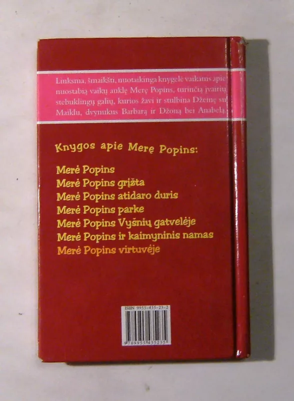 Merė Popins vyšnių gatvelėje ir kaimyninis namas - Pamela Travers, knyga 5