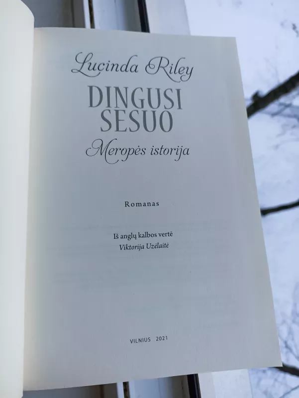 Dingusi sesuo: Meropės istorija - LUCINDA RILEY, knyga 5