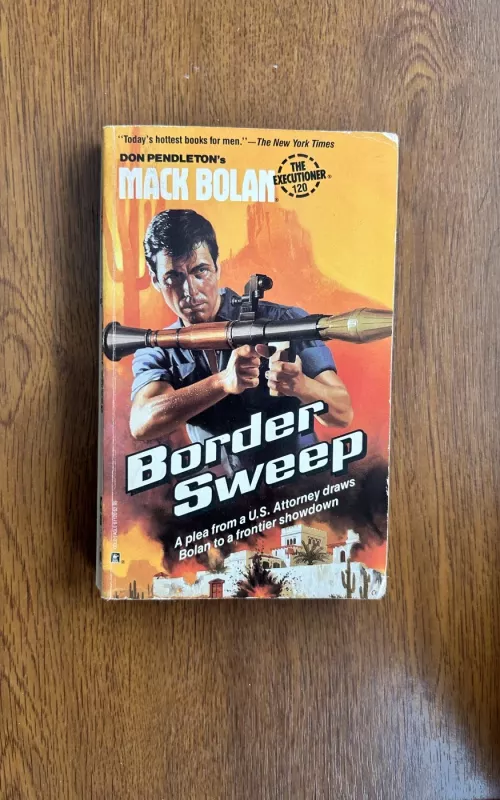 Border Sweep - Mack Bolan, knyga