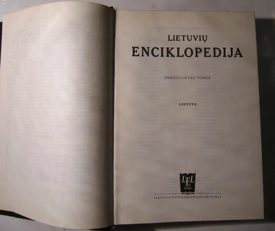 Lietuvių enciklopedija (15 tomas) - Autorių Kolektyvas, knyga 5