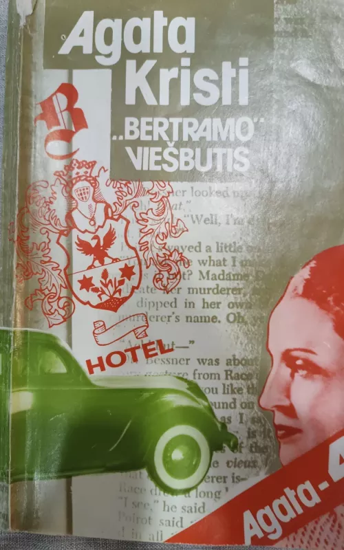 "Bertramo" viešbutis - Agatha Christie, knyga