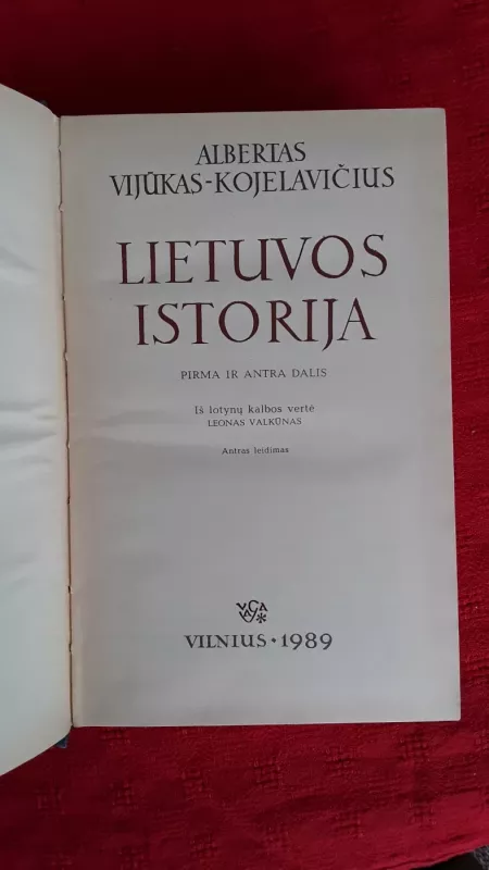 Lietuvos istorija - Albertas Vijūkas-Kojelavičius, knyga 3