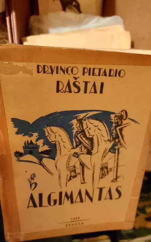 Algimantas (I dalis) - Vincas Pietaris, knyga