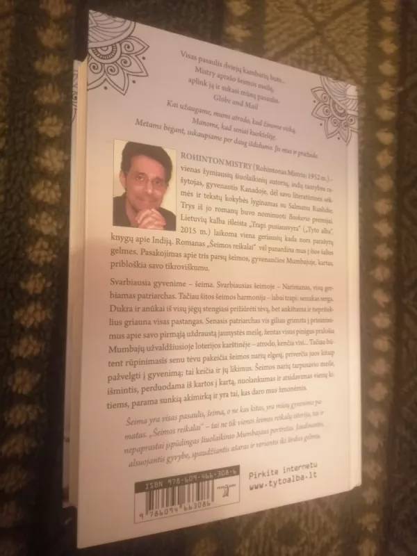 Šeimos reikalai - Mistry Rohinton, knyga 3