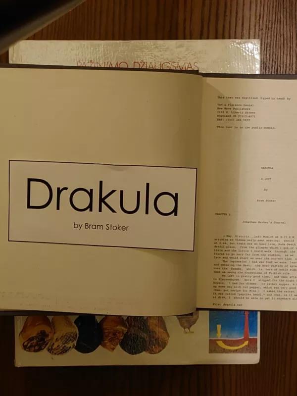Drakula - Bram Stoker, knyga 3