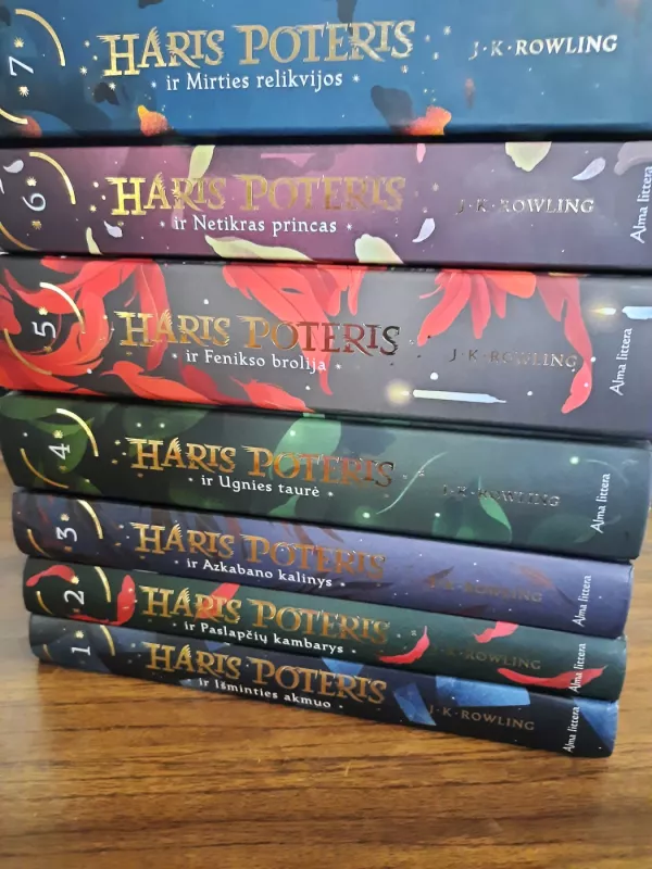 Haris Poteris 1-7 dalys - Rowling J. K., knyga 5