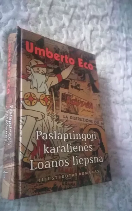 Paslaptingoji karalienės Loanos liepsna - Umberto Eco, knyga 2