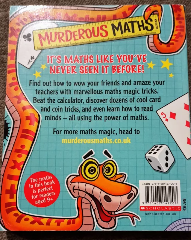 Murderous maths - Kjartan Poskitt, knyga 6