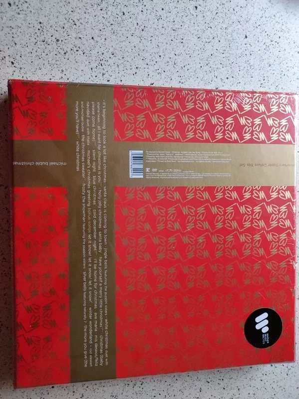 Michael Buble – Christmas (10th Anniversary Super Deluxe Box) LP+ 2CD + DVD Coloured - Michael Buble, plokštelė 3