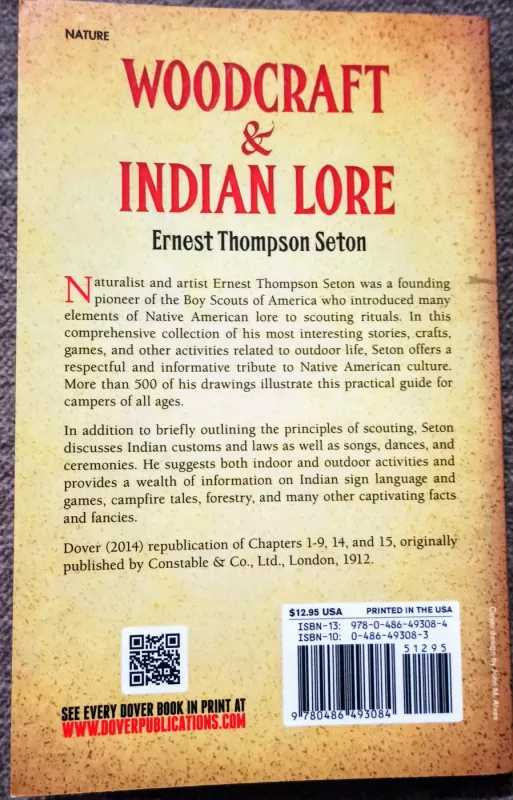 Woodcraft and Indian lore - Ernest Thompson Seton, knyga 3