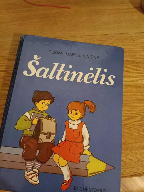 Šaltinėlis 2 kl.I dalis - E. Marcelionienė, V.  Plentaitė, knyga 4