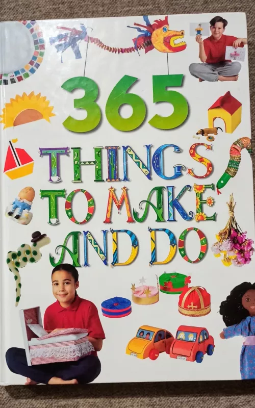 365 things to make and do - Vivienne Bolton, knyga 2