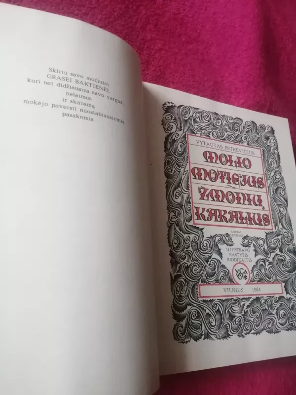 Molio Motiejus-žmonių karalius - Vytautas Petkevičius, knyga 3