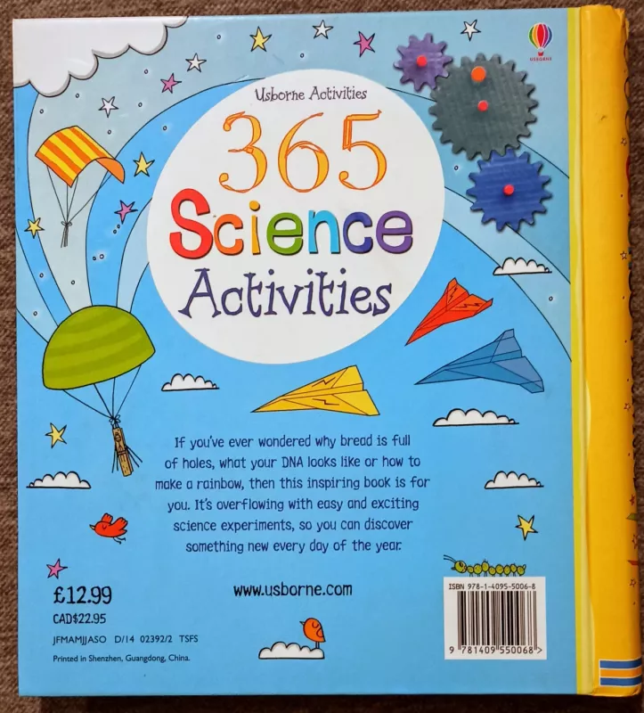 365 science activities - Minna Lacey, knyga 3