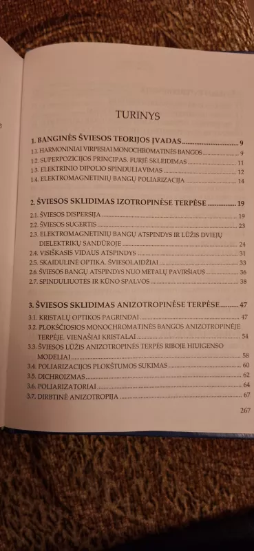 Optika - Vaidutis Antanas Šalna, knyga 3