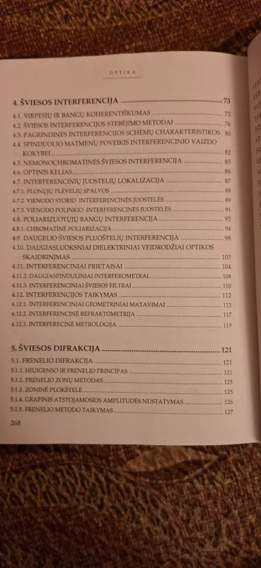 Optika - Vaidutis Antanas Šalna, knyga 4