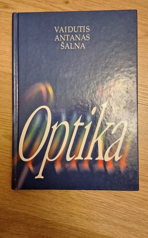 Optika - Vaidutis Antanas Šalna, knyga