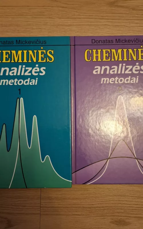 Cheminės analizės metodai 1-2 dalys - Donatas Mickevičius, knyga 2
