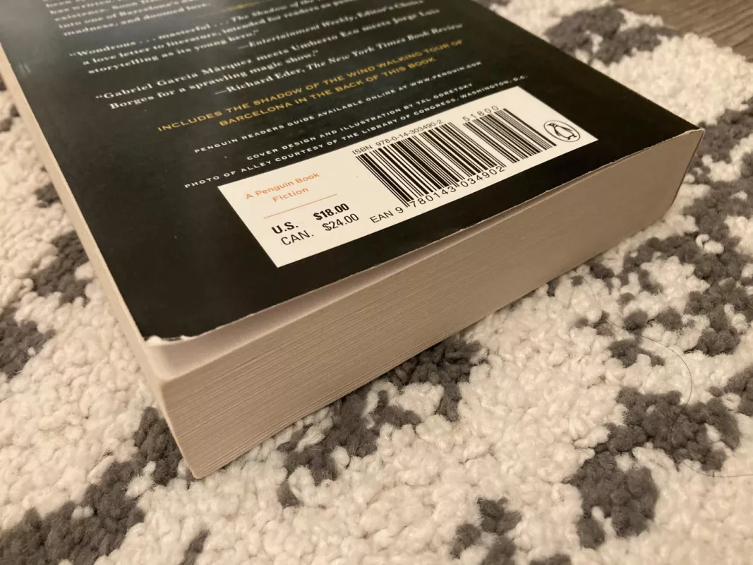 The Shadow of the Wind - Carlos Ruiz Zafon, knyga 4