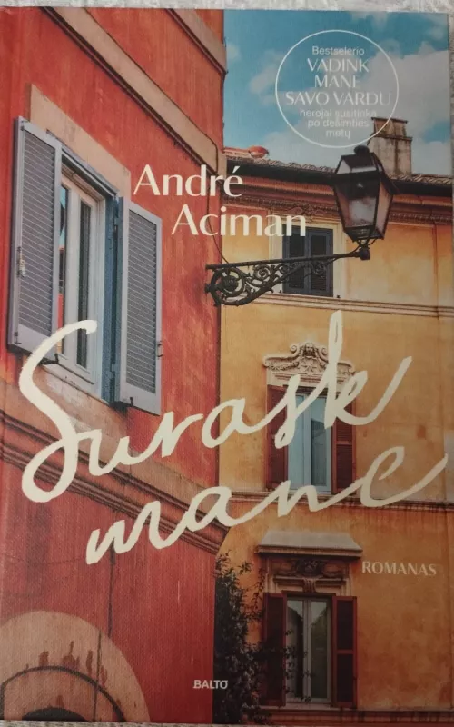 Surask mane - André Aciman, knyga