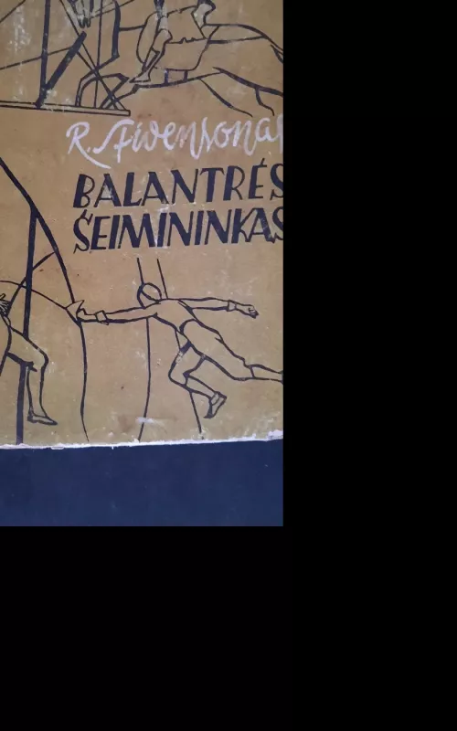 Balantrės šeimininkas - R. L. Stivensonas, knyga