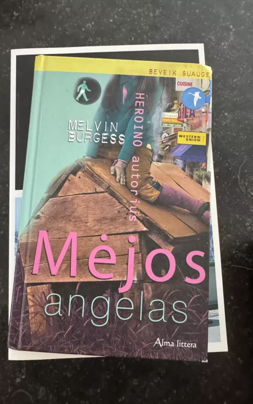Mėjos angelas - Melvin Burgess, knyga