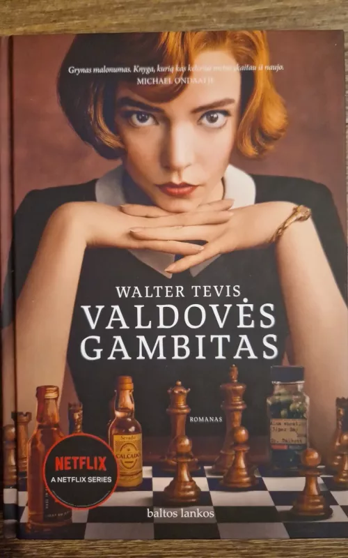 Valdovės gambitas - Walter Tevis, knyga