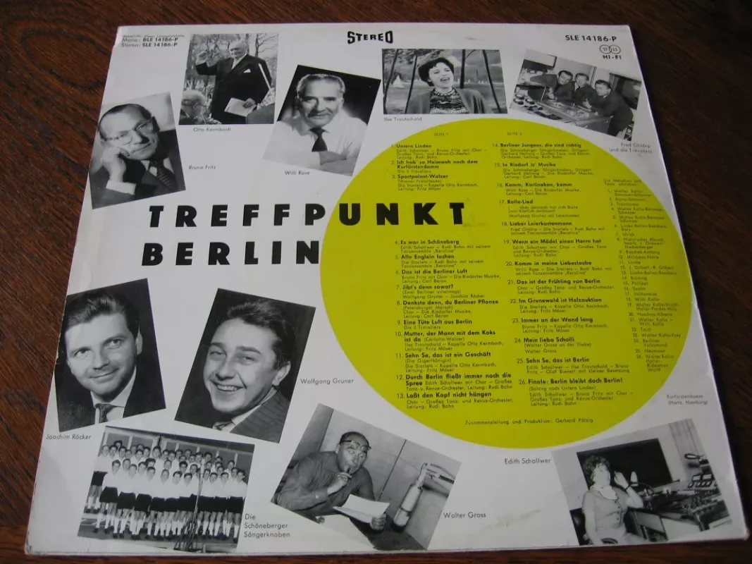 Treffpunkt Berlin - Willi Rose, plokštelė 3