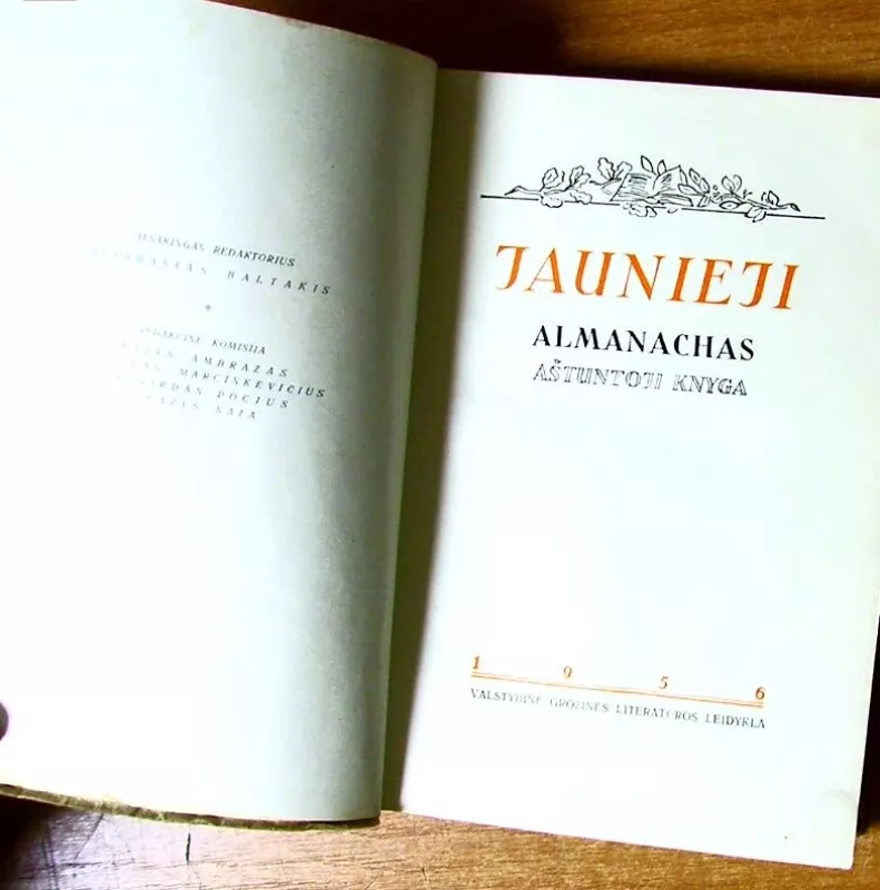 Jaunieji. Almanachas. Aštuntoji knyga. - Autorių Kolektyvas, knyga 3