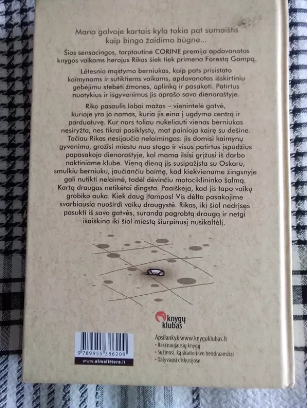 Rikas, Oskaras ir Šmėklos tamsoje - Andreas Steinhofel, knyga 3