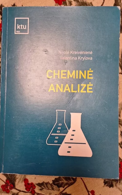 Cheminė analizė - Nijolė Kreivėnienė, knyga 2
