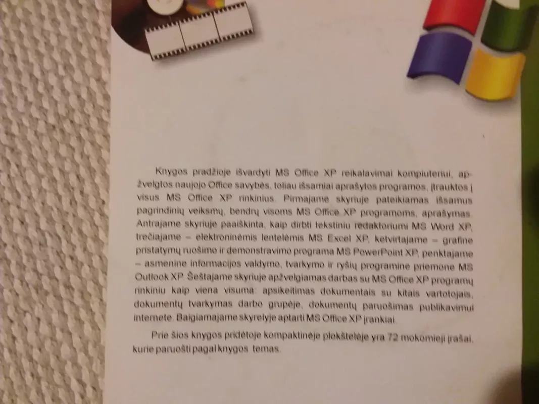 Microsoft Office XP - Birutė Leonavičienė, knyga 3