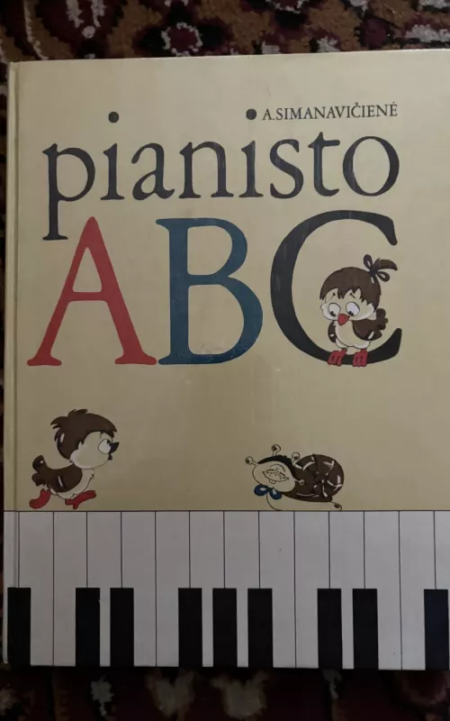 Pianisto ABC - Aldona Simanavičienė, knyga