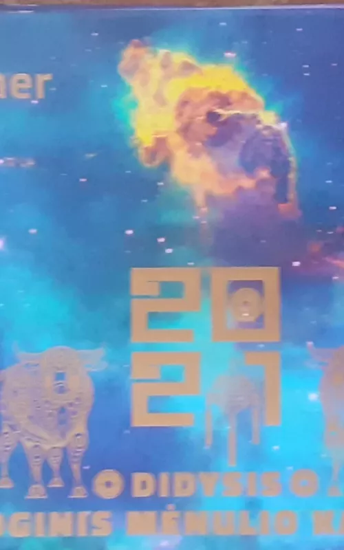 Didysis astrologinis 2021 m. Mėnulio kalendorius - Nijolė Gabija Wolmer, knyga